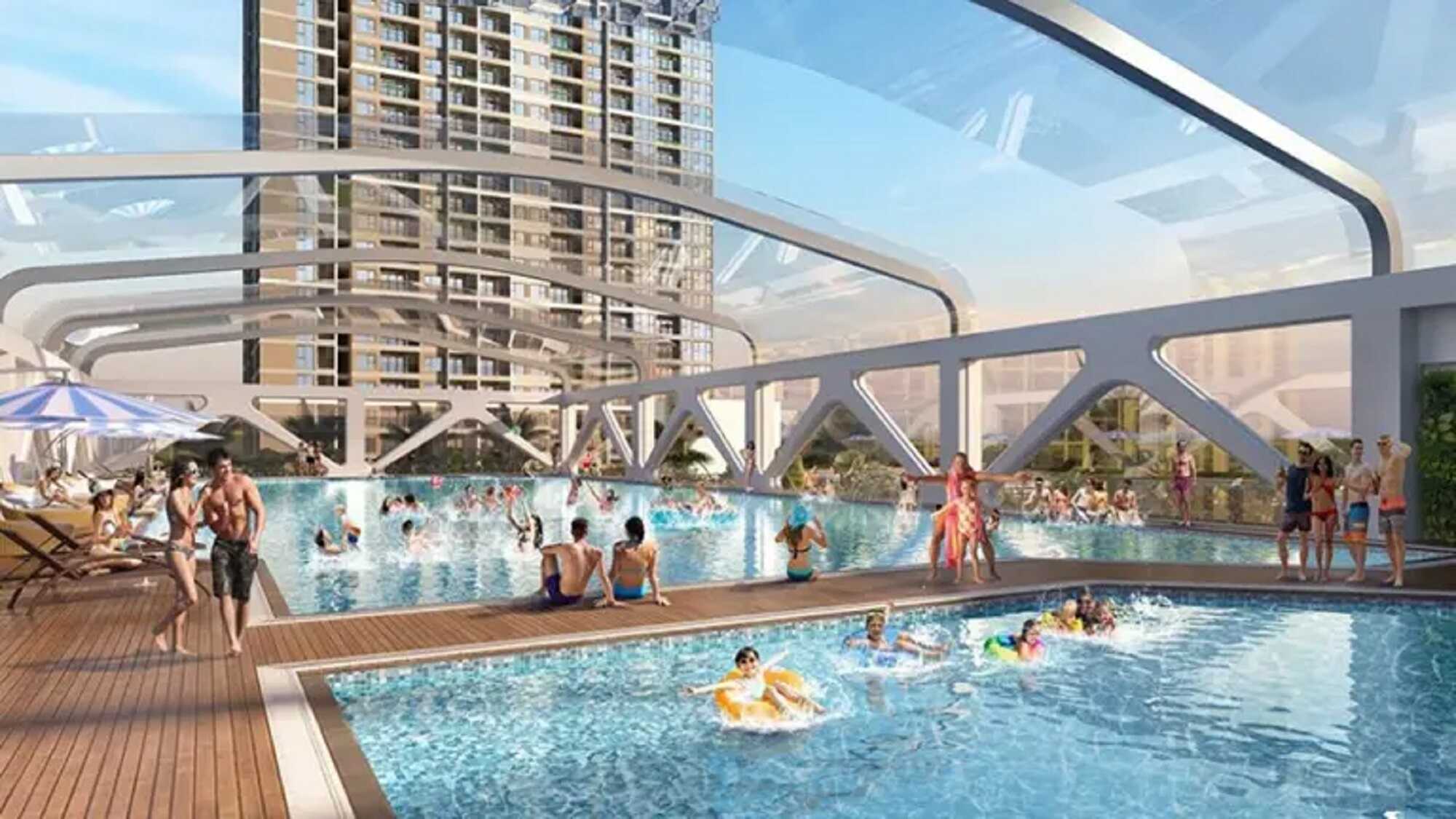 Tiện ích Hồng Hạc City Phú Mỹ Hưng – Trải nghiệm sống đỉnh cao giữa lòng Bắc Ninh 29 Bể bơi bốn mùa trong nhà và ngoài trời