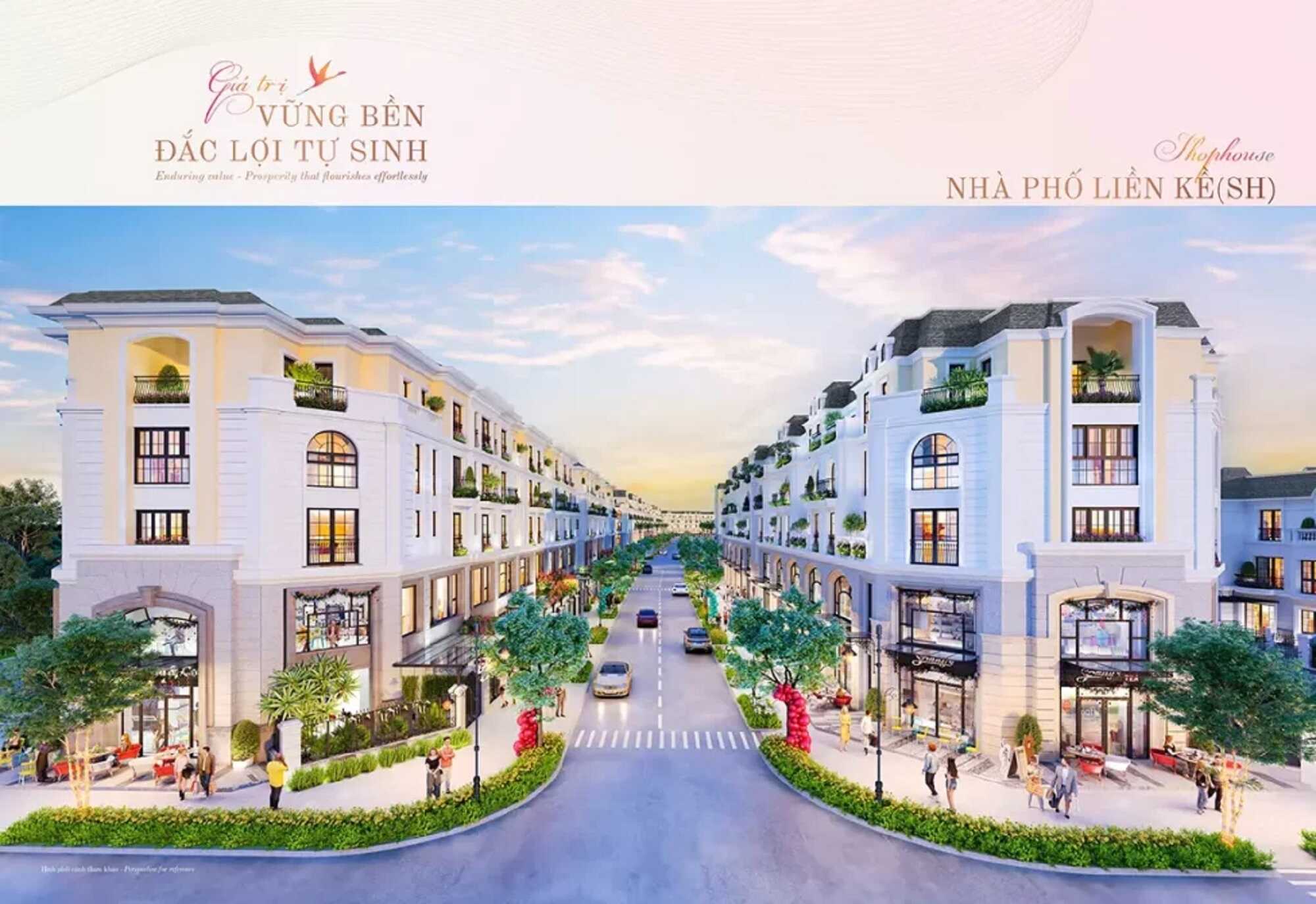 Nhà phố liền kề Hồng Hạc City - Phù hợp để kinh doanh