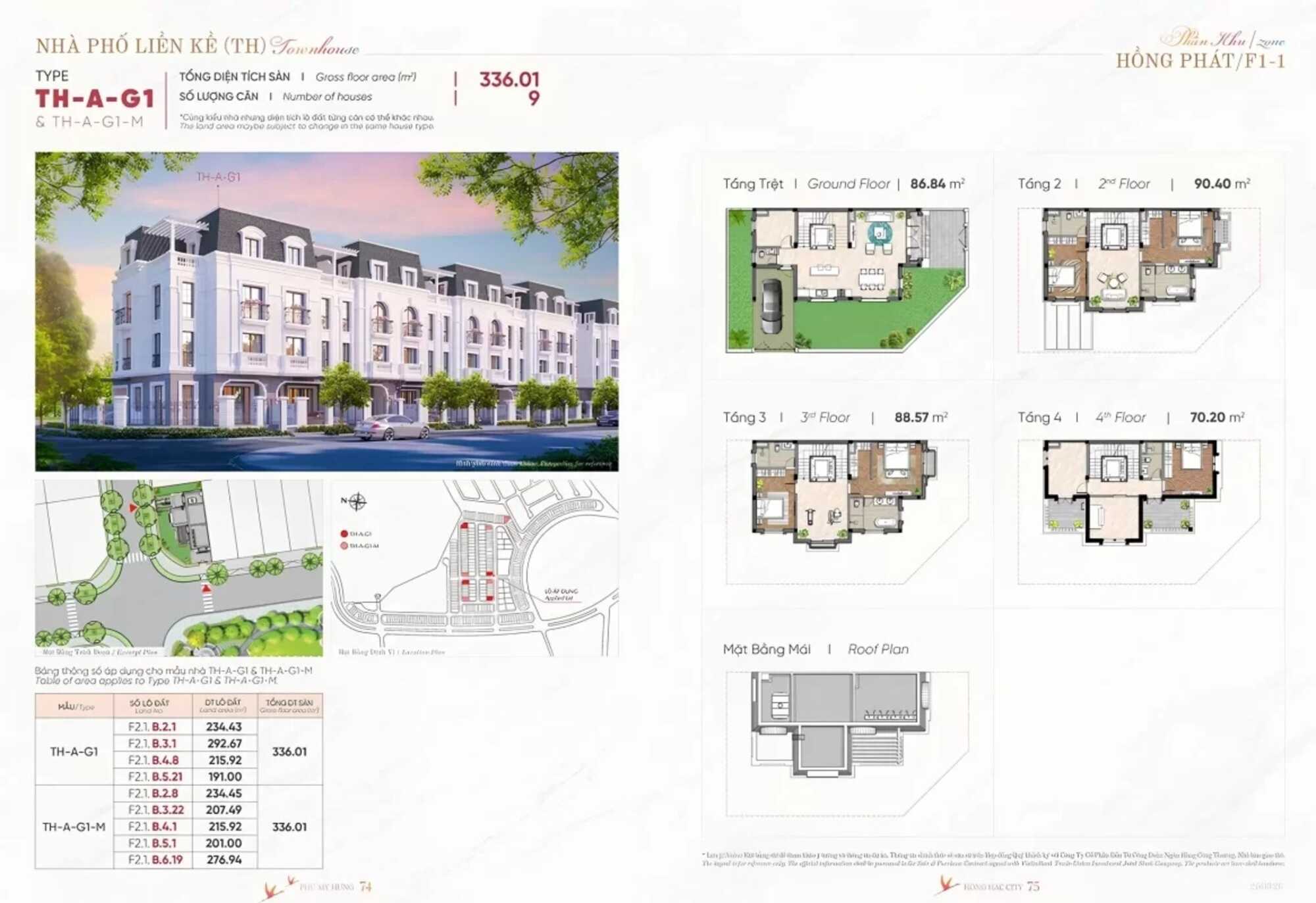 Nhà phố liền kề Hồng Hạc City